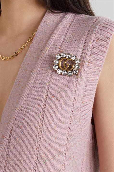 gucci brooch pin|gucci brooch outfit.